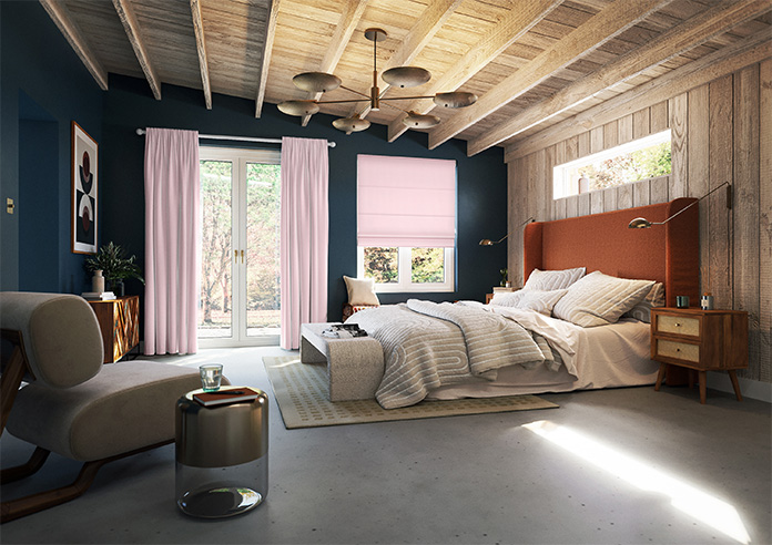 Ultra Luxe Velvet, Light Pink - Made to Measure Curtains - Image 8